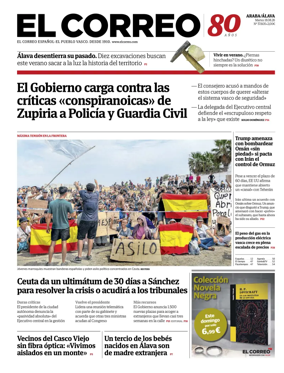 Cover of EL Correo (Alava)