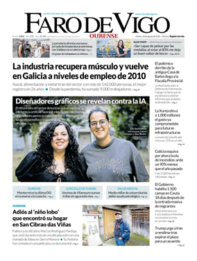 Cover of Faro de Vigo (Ourense)