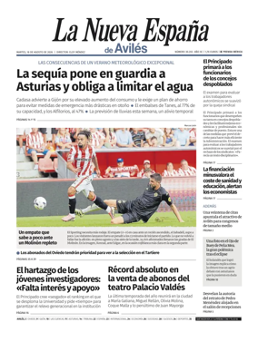 Cover of La Nueva Espana (Aviles)