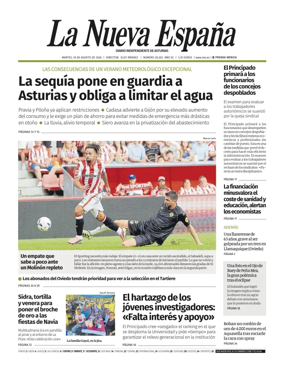 Cover of La Nueva Espana