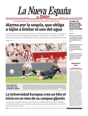 Cover of La Nueva Espana (Gijon)