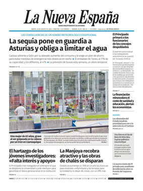 Cover of La Nueva Espana (Oviedo)