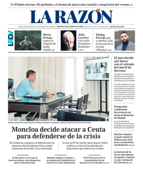 Cover of La Razon (Cataluna)