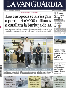 Cover of La Vanguardia (1st Edition)