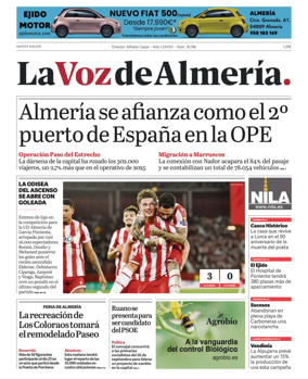 Cover of La Voz de Almeria