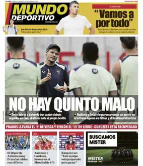 Cover of Mundo Deportivo (Bizkaia-Araba)