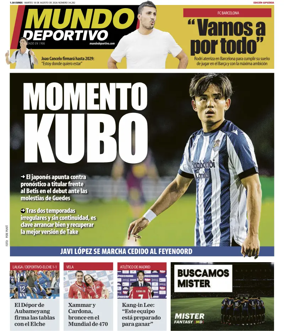 Cover of Mundo Deportivo (Gipuzkoa)