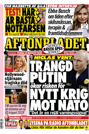 Cover of Aftonbladet
