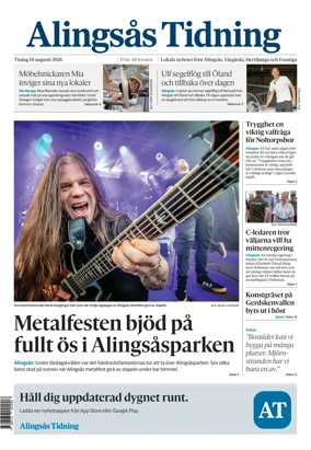 Cover of Alingsas Tidning