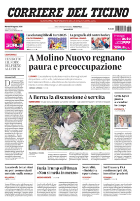 Cover of Corriere del Ticino