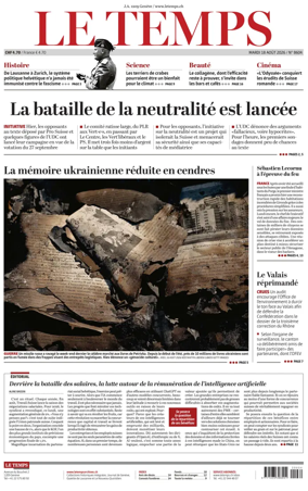 Cover of Le Temps