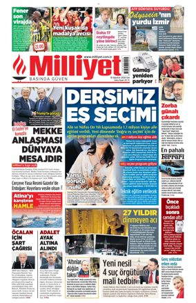 Cover of Milliyet