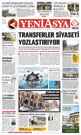 Cover of Yeni Asya