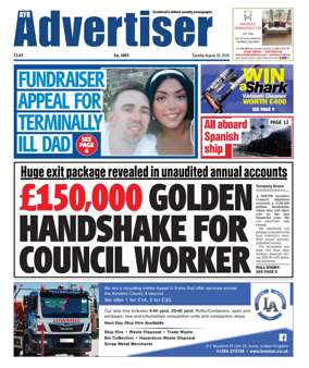 Cover of Ayr Advertiser