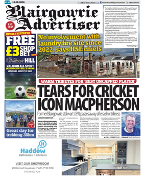 Cover of Blairgowrie Advertiser