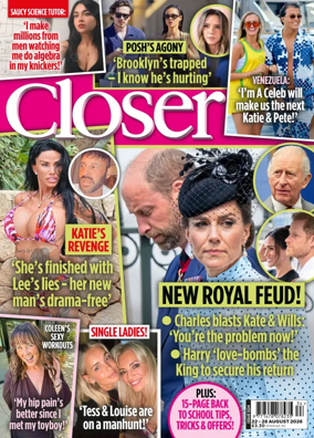 Cover of Closer (UK)