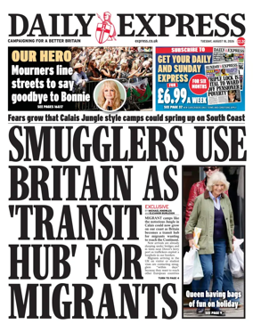 Cover of Daily Express