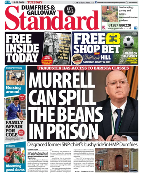 Cover of Dumfries & Galloway Standard