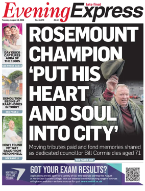 Cover of Evening Express