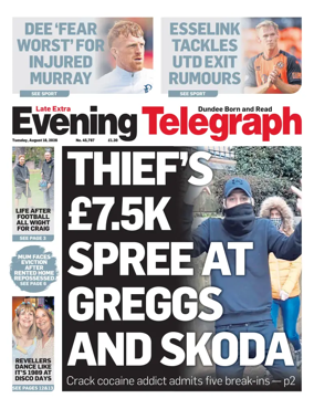 Cover of Evening Telegraph (First Edition)