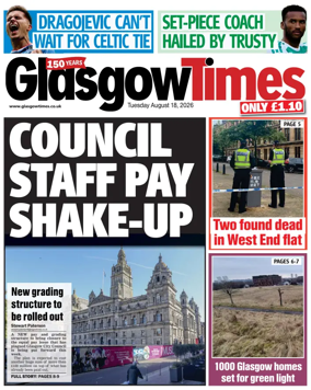 Cover of Glasgow Times