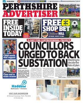 Cover of Perthshire Advertiser