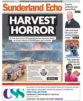 Cover of Sunderland Echo