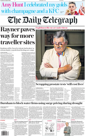 Cover of The Daily Telegraph