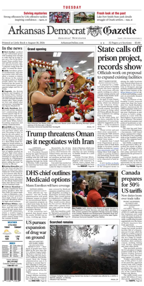 Cover of Arkansas Democrat-Gazette