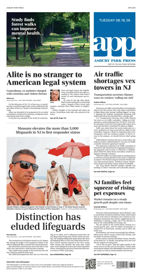 Cover of Asbury Park Press