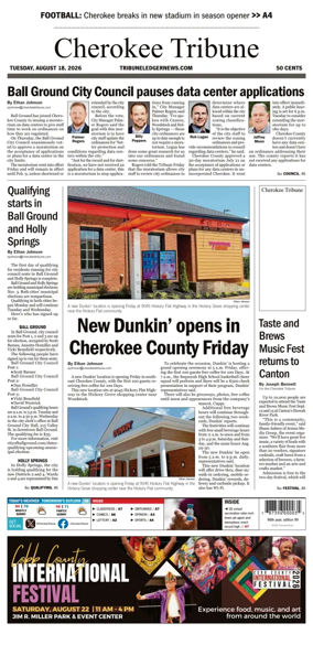 Cover of Cherokee Tribune