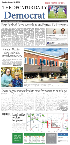 Cover of The Decatur Daily Democrat