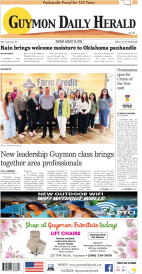 Cover of Guymon Daily Herald