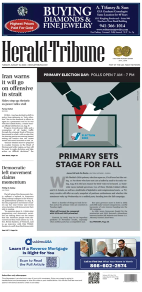 Cover of Herald-Tribune
