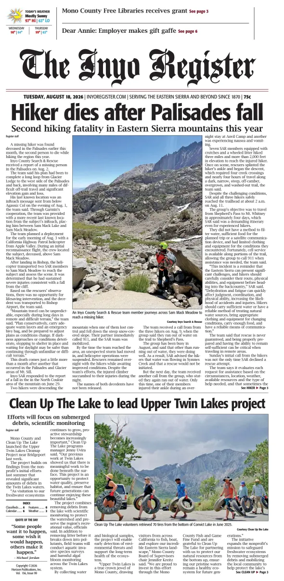 Cover of Inyo Register
