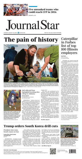Cover of Journal Star (Peoria)