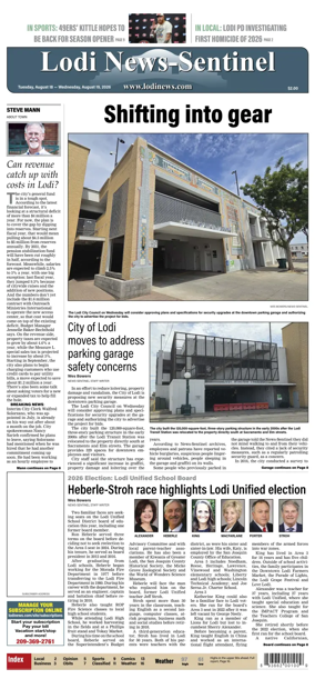 Cover of Lodi News-Sentinel