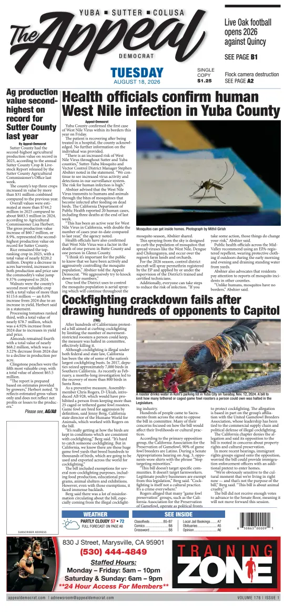 Cover of Marysville Appeal-Democrat