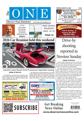 Cover of Observer News Enterprise