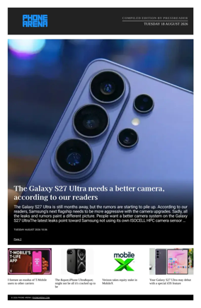 Cover of Phone Arena - Compiled Edition