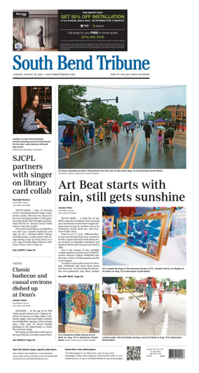 Cover of South Bend Tribune