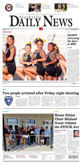 Cover of Starkville Daily News