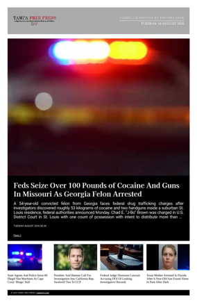 Cover of Tampa Free Press