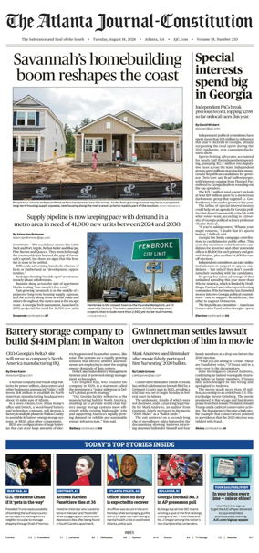 Cover of The Atlanta Journal-Constitution