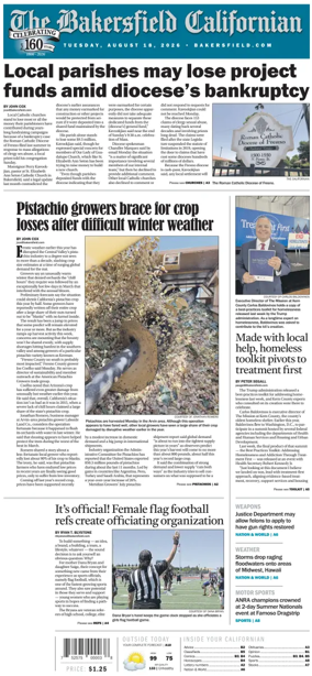 Cover of The Bakersfield Californian