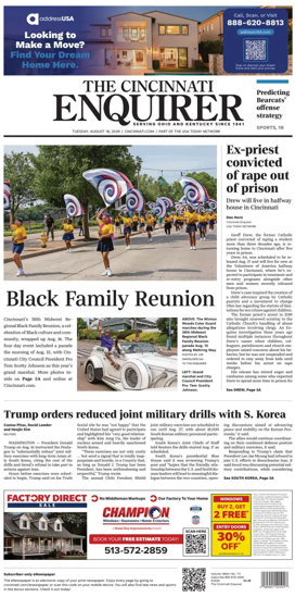 Cover of The Cincinnati Enquirer