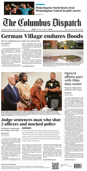 Cover of The Columbus Dispatch