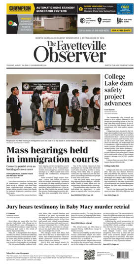 Cover of The Fayetteville Observer