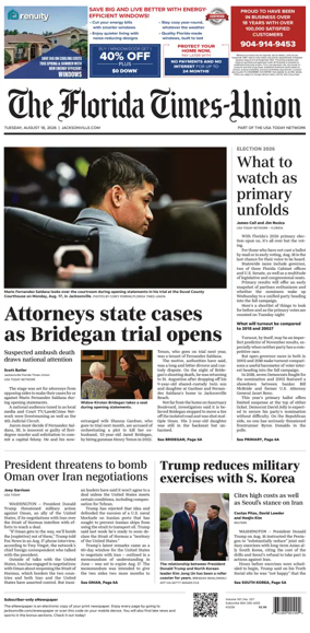 Cover of The Florida Times-Union