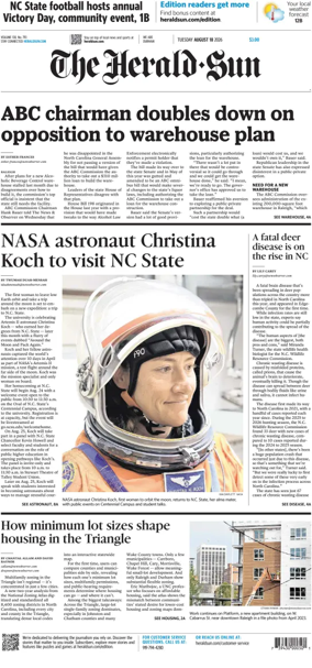 Cover of The Herald Sun
